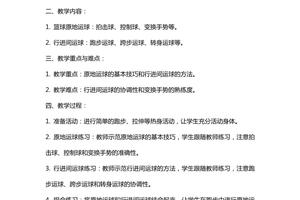 篮球训练教案大全集下载安装